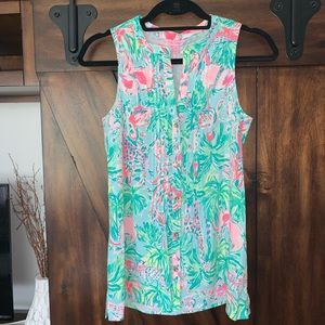 LILLY PULITZER sleeveless blouse